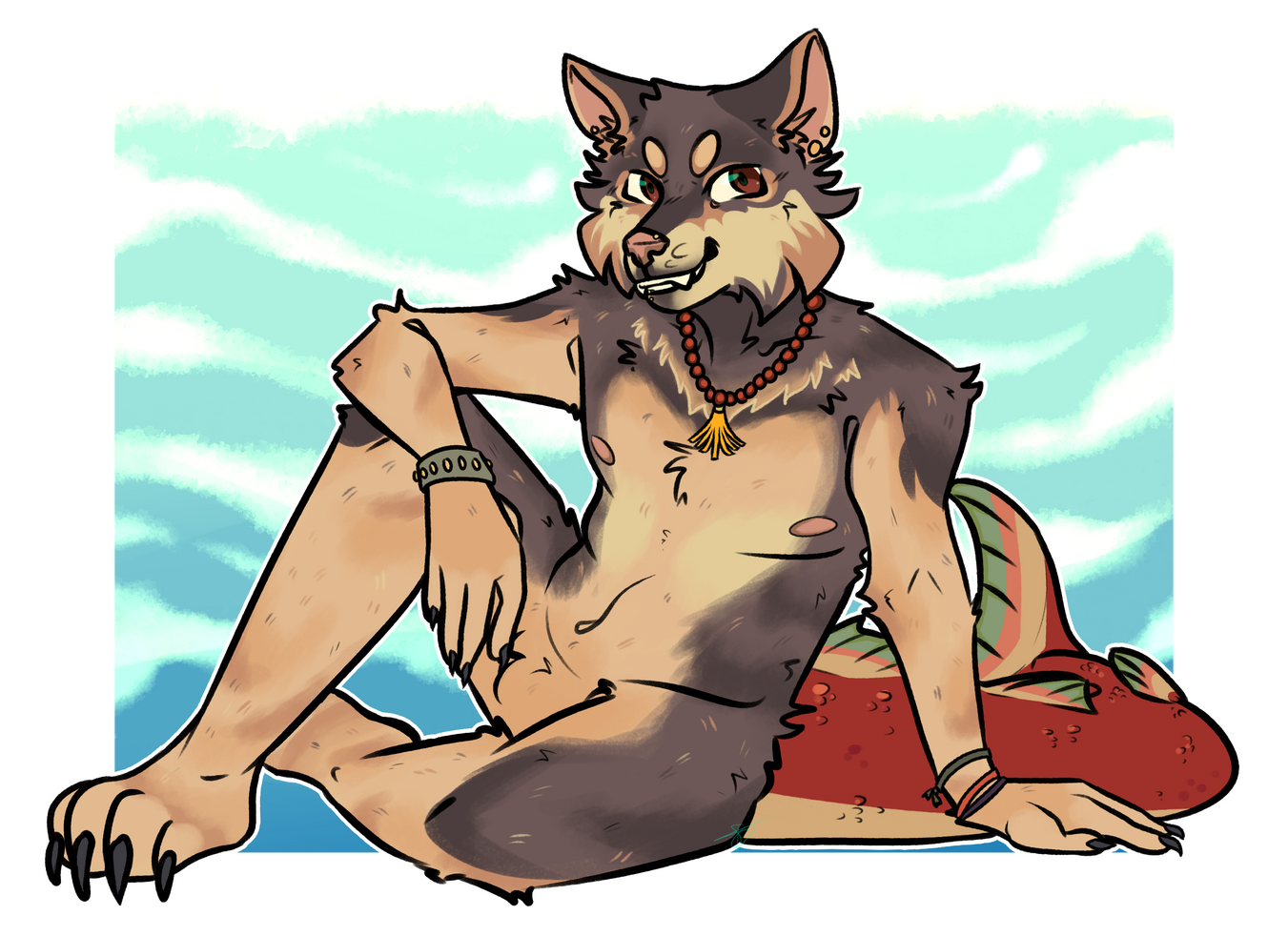 Flat Color + Simple Background