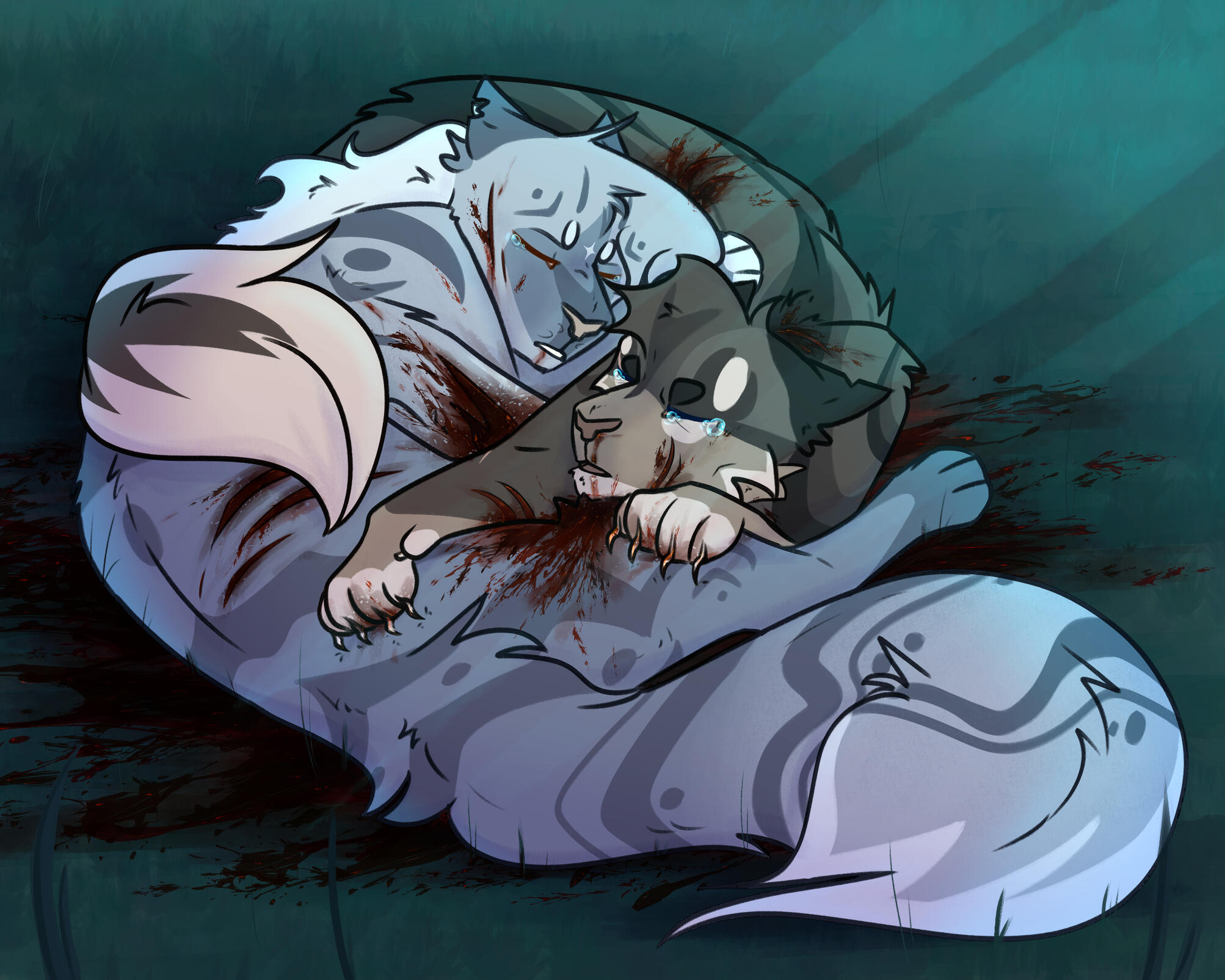 $50 (Simple Render + Multiple characters + Light Gore )